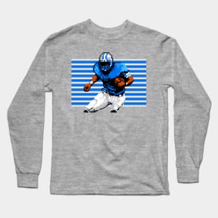 Detroit Pixel Running Back Long Sleeve T-Shirt